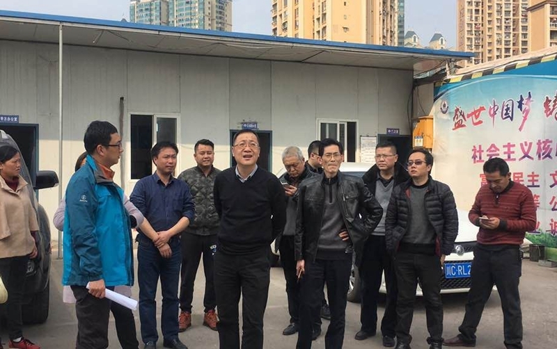 市委常委、高新區(qū)黨工委書記張邦舉視察公司棚改項目