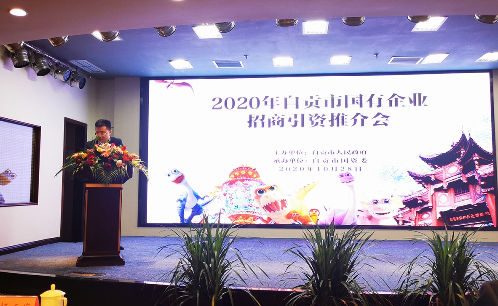 公司參加2020年自貢市國(guó)有企業(yè)招商引資推介會(huì)