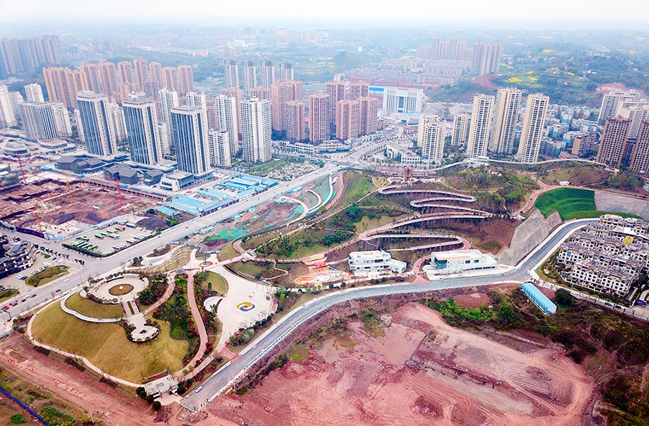 高峰公園項(xiàng)目于2021年春節(jié)建成實(shí)現(xiàn)開園