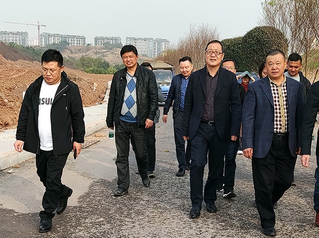 市委常委、高新區(qū)黨工委書記張邦舉帶隊(duì)視察督導(dǎo)公司臥龍湖西區(qū)生態(tài)修復(fù)工程項(xiàng)目建設(shè)推進(jìn)情況