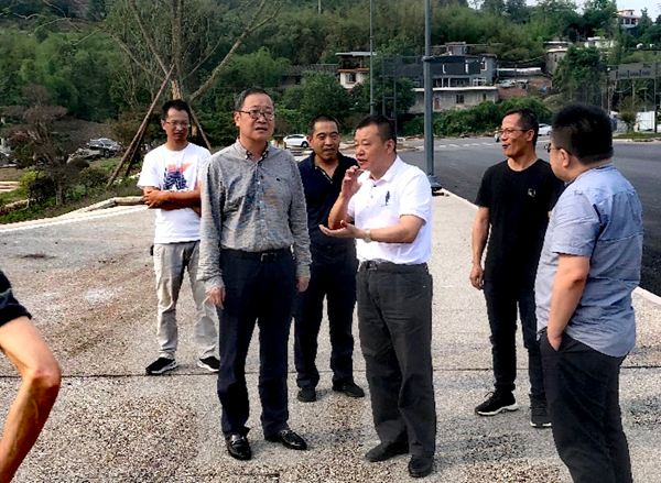 張常委率隊(duì)視察臥龍湖西區(qū)生態(tài)修復(fù)工程建設(shè)推進(jìn)情況