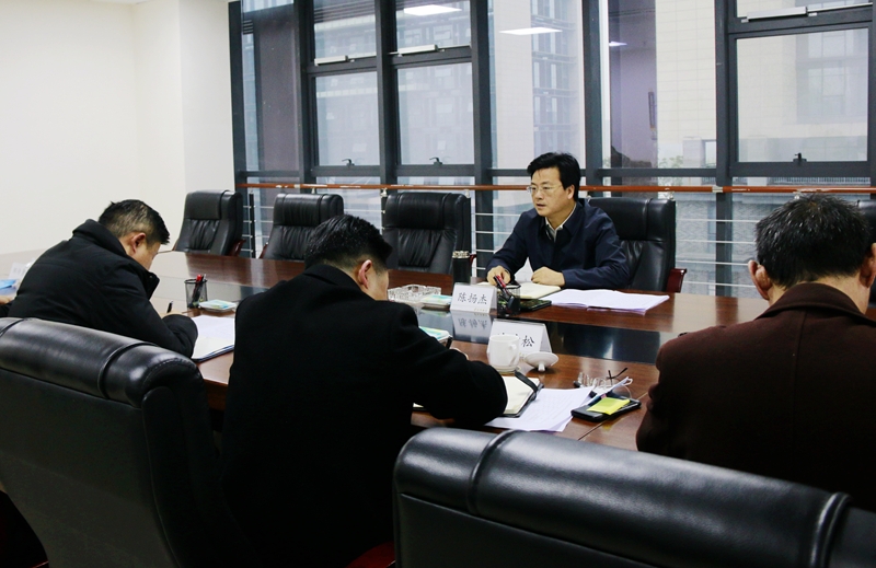 市委常委高新區(qū)黨工委書記陳揚(yáng)杰到我公司調(diào)研指導(dǎo)工作