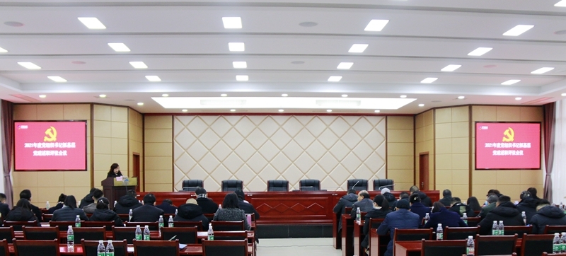 公司召開2021年度黨組織書記抓基層黨建工作述職評議會